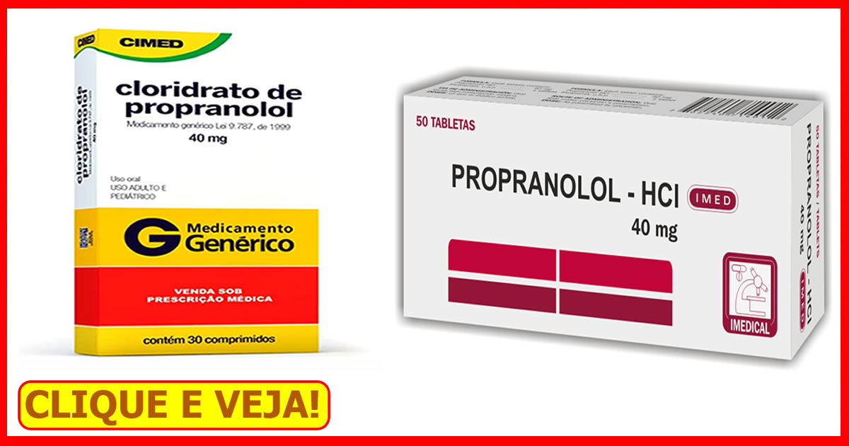 → Propranolol O Que é Para Que Serve Como Usar 5940