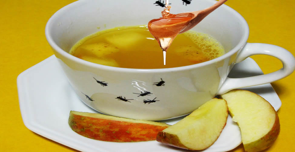 Remédio Caseiro Para Faringite - Chá de Maçã Com Mel